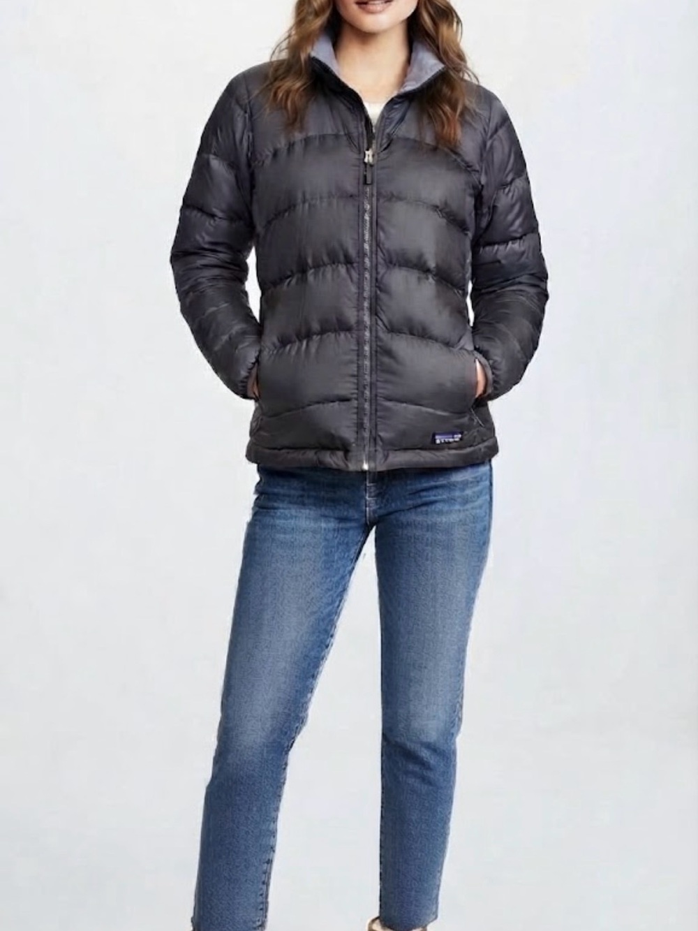 Patagonia Black Quilted Puffer Jacket size Small
